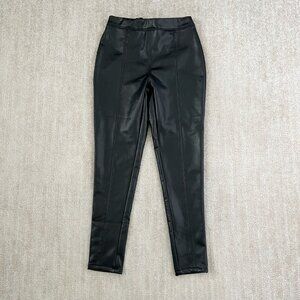 3 for $6 Ci Sono Faux Leather Black Pants Leggings  S
